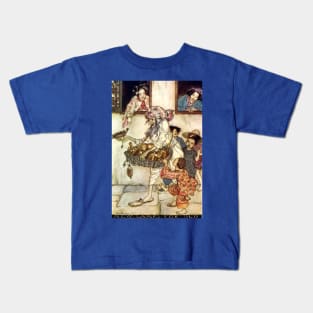Aladdin - Arthur Rackham Kids T-Shirt